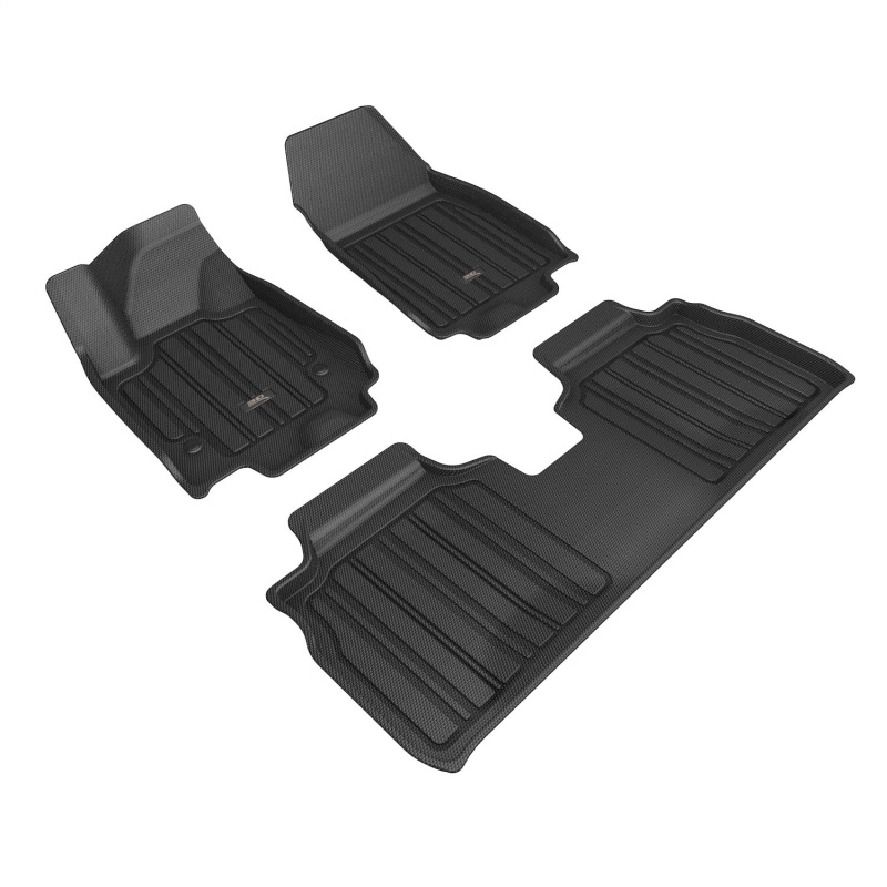 Chevrolet Equinox EV Floor Mat Set - 3D MAXpider - Elitect - Black - `24-`26